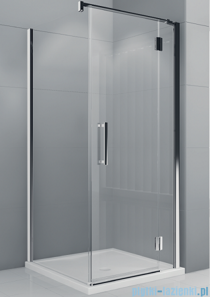 Novellini Modus G+F kabina kwadratowa prawa 80x80 MODUSGF80L-D-1K/MODUSF80-1K