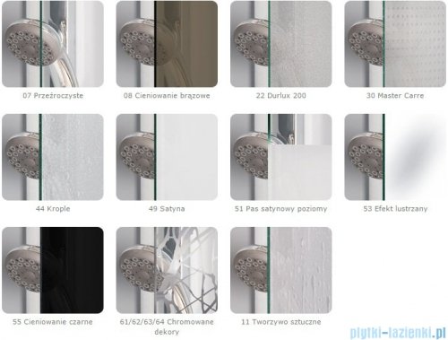 SanSwiss PUR PU31P drzwi lewe 90x200cm przejrzyste PU31PG0901007