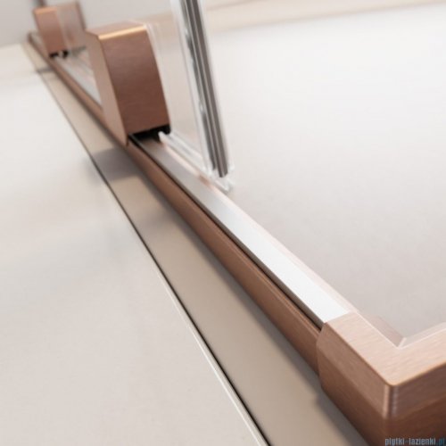 Radaway Furo SL Brushed Copper DWJ drzwi prysznicowe 110cm prawe szczotkowane miedź 10307572-93-01R/10110530-01-01