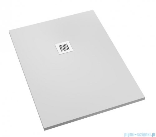 Schedpol Kalait Smooth White brodzik prostokątny 90x110cm 3.3116-M2