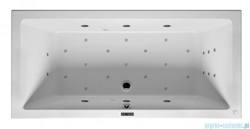 Riho Lusso wanna prostokąta 160x70cm z hydromasażem BLISS lewa B013005005