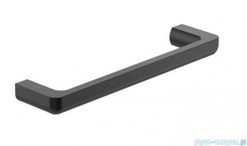 Roca Tempo wieszak ręcznikowy jednoramienny ścienny 30 cm z odporną powłoką Everlux Brushedo Tiatnium Black A817039NM0