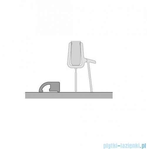 Ronal Annea Listwa progowa nikiel szczotkowany S.ANE.25