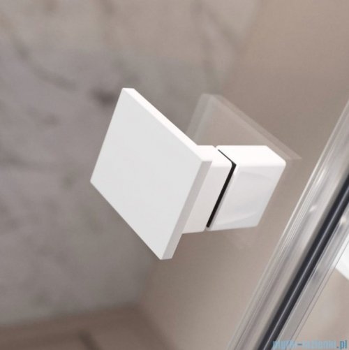 Radaway Essenza Pro White Kdd kabina 80x90cm przejrzyste 10096080-04-01L/10096090-04-01R