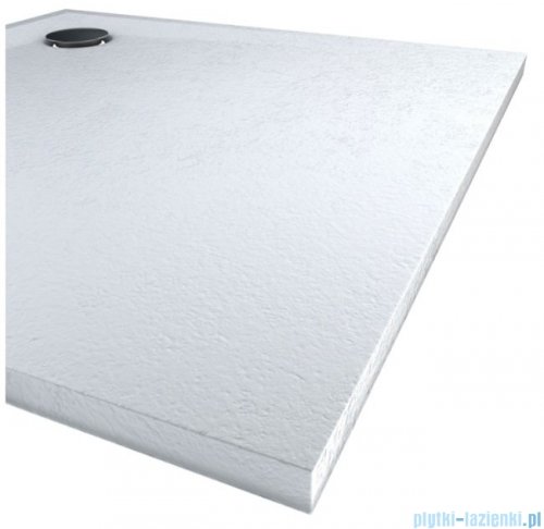 Schedpol Schedline Libra White Stone brodzik prostokątny 90x80x3cm 3SP.L1P-8090/B/ST