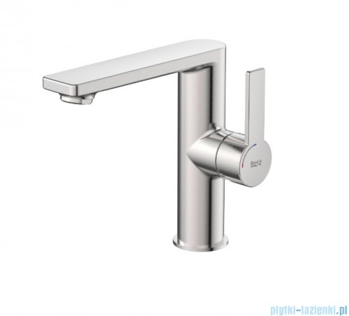 Roca Targa Bateria umywalkowa Cold Start Inox (Everlux-PVD) A5A405FSM0