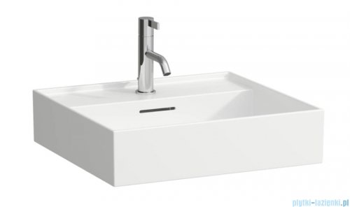 Laufen Kartell umywalka ścienna z powłoką LCC Active (LAUFEN Clean Coat Active) 50x46cm biała H810332A001041