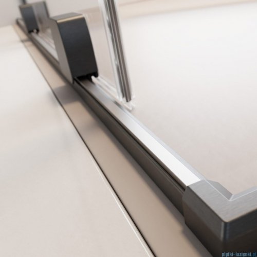 Radaway Furo Brushed GunMetal KDD kabina 100x110cm szczotkowany grafit 10105100-92-01L/10105110-92-01R