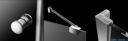Radaway Torrenta KDJ+S kabina prysznicowa 90x80x90 lewa chrom połysk/przejrzyste 1330090-01-01/133380-01-01L/1330090-01-01