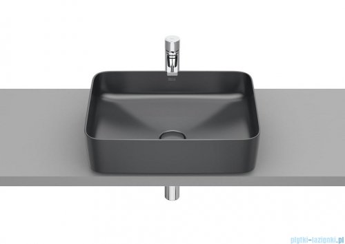 Roca Inspira Square umywalka nablatowa 50x37cm Onyks A327530640