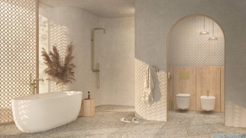  Deante SILIA Haczyk pojedynczy złoty szczotkowany ADI_R111