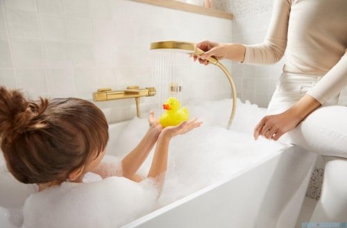 KFA MALAGA BRUSHED LIGHT GOLD bateria termostatyczna wannowa złoty szczotkowany 5754-010-31