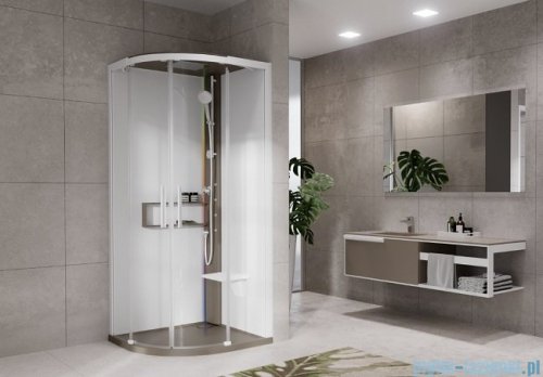 Novellini Glax 2 2.0 kabina z hydromasażem hydro plus 100x100 corda G22R100T1L-1TU