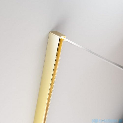 Radaway Furo Gold PND II parawan nawannowy 150cm prawy szkło przejrzyste 10109788-09-01R/10112744-01-01