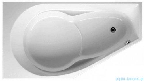 Riho Yukon Plug&amp;Play wanna asymetryczna 160x90cm prawa z obudową + nóżki B008012005