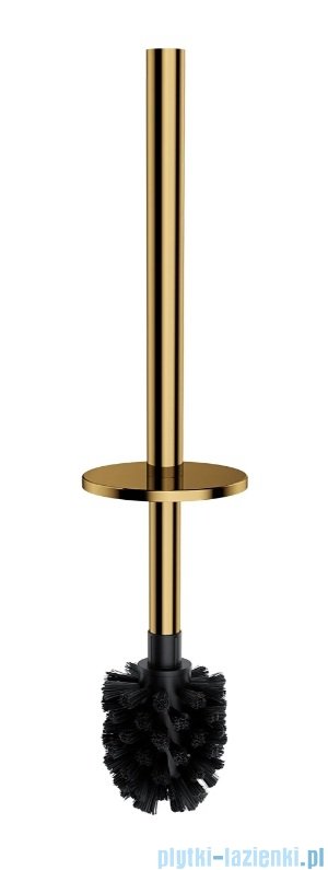 Omnires Modern Project stojak na papier i szczotkę toaletową z półką złoty połysk MP60820GL
