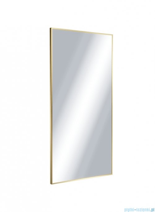 Excellent Kuadro lustro wiszące prostokątne 100x50 cm złoto szczotkowane DOEX.KU100.050.GB