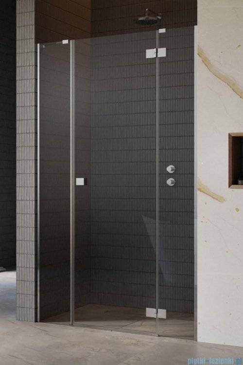 Radaway Essenza Dwjs drzwi wnękowe 110cm prawe szkło przejrzyste 1385030-01-01R/1384090-01-01