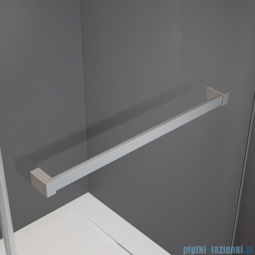 Radaway Essenza Kdj Brushed Nickel kabina 100x80cm lewa szczotkowany nikiel 1385040-91-01L/1384051-01-01