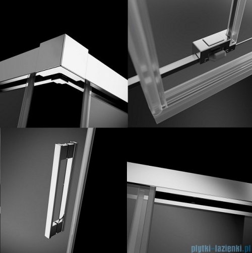 Radaway Idea Kds kabina prysznicowa 130x110 lewa przejrzyste 10115130-01-01L/10117110-01-01