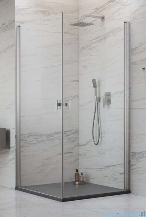Radaway Nes Kdd I Brushed Nickel kabina 80x100cm szczotkowany nikiel 10021080-91-01L/10021100-91-01R