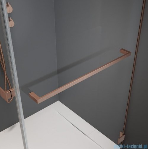 Radaway Idea 6 DWD Brushed Copper drzwi wnękowe 150cm szczotkowana miedź 387125-93-01
