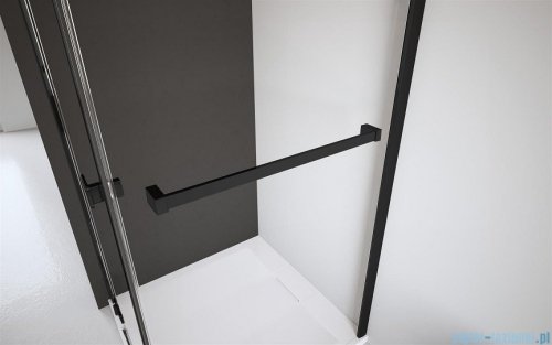 Radaway Idea Black Kdj+s kabina prysznicowa 70x120x70 prawa czarny mat/szkło przejrzyste 10116120-54-01R/387048-54-01L/10117070-01-01