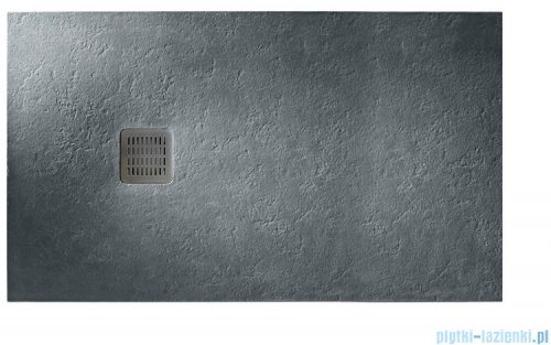 Roca Terran 160x80cm brodzik prostokątny konglomeratowy szary łupek AP10164032001200