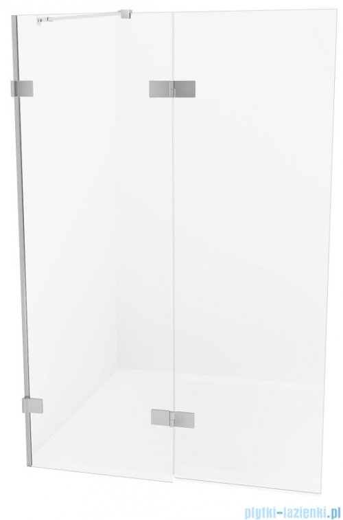 New Trendy Avexa parawan nawannowy 2-częściowy 100x150 cm lewy przejrzyste EXK-1954
