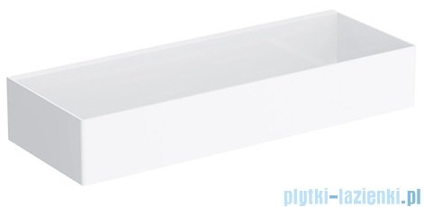 Omnires Uni koszyk prysznicowy 30x11 cm biały mat UN10335WM