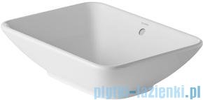 Duravit Bacino umywalka stawiana z przelewem bez półki na baterię 550x420 mm 033452 00 00 