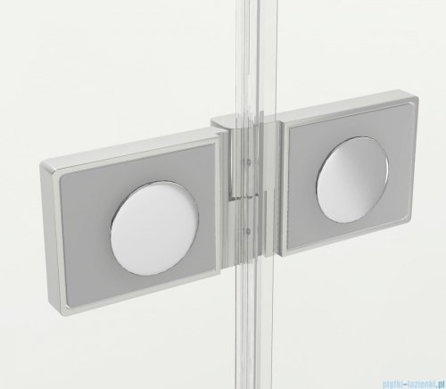 New Trendy New Soleo drzwi wnękowe bifold 120x195 cm przejrzyste Prawe D-0138A