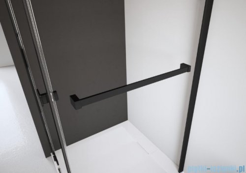 Radaway Modo F SL Black PNJ II parawan nawannowy 50cm prawy czarny mat/przejrzyste 10406050-54-01R