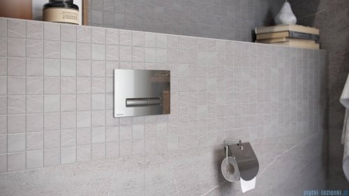 Excellent Aurro Fresh przycisk spłukujący do stelaża podtynkowego WC Shiro Premium chrom INEX.AF230.150.CR