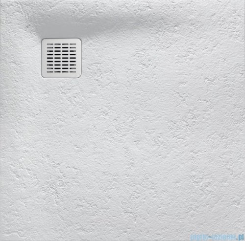 Roca Terran 90x90cm brodzik kwadratowy konglomeratowy perłowy AP10338438401630