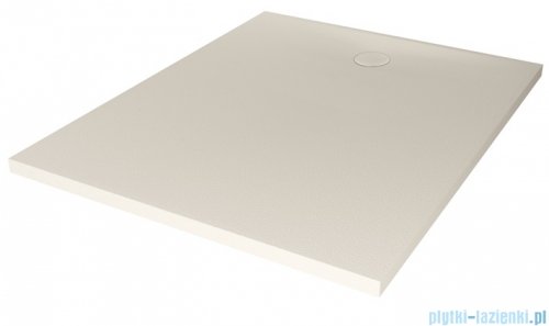 New Trendy Nex Shade brodzik konglomeratowy prostokątny 100x90x3,5 cm beżowy B-0489
