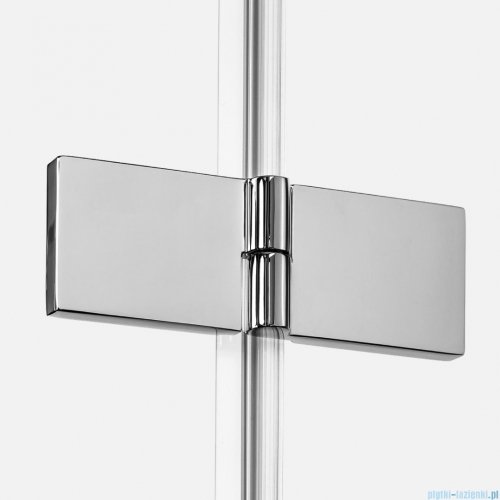 New Trendy Nesta kabina 90x90x200 cm prawa wspornik równoległy przejrzyste K-3634