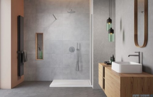 Radaway Modo New II Brushed Nickel kabina Walk-in 140x200 szczotkowany nikiel 389144-91-01