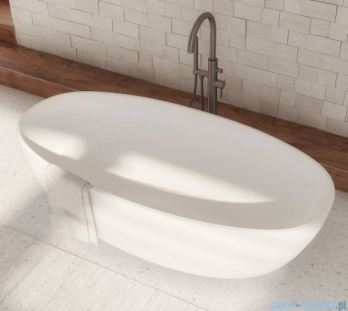 Omnires Shell M+ wanna wolnostojąca 160x75 cm biały mat SHELLWWBM