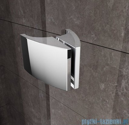 Ravak Drzwi prysznicowe obrotowe Pivot PDOP2-100 białe/białe transparent 03GA0101Z1