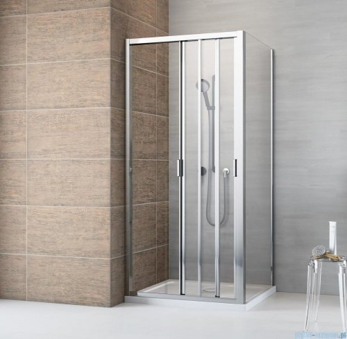Radaway Evo DW+S kabina 90x80 szkło przejrzyste