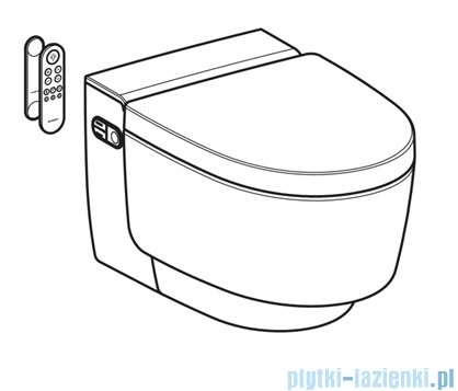 Geberit urządzenie WC z funkcją higieny intymnej AquaClean Mera Classic, wisząca miska WC biała/chrom 146202211