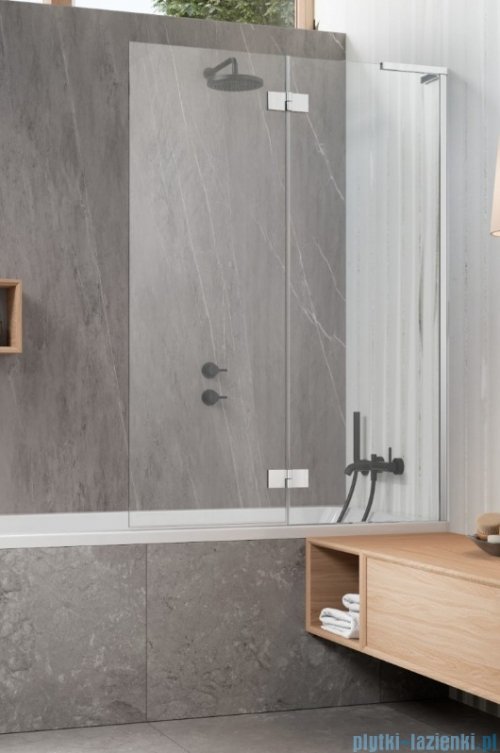 Radaway Essenza 8 SL PND II parawan nawannowy 100cm prawy chrom połysk/przejrzyste 10500100-01-01R