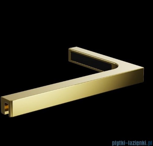 Radaway Essenza Gold Kdj+S kabina 75x110x75cm prawa złoty połysk szkło przejrzyste 1384049-01-01/1385023-09-01R/1384049-01-01
