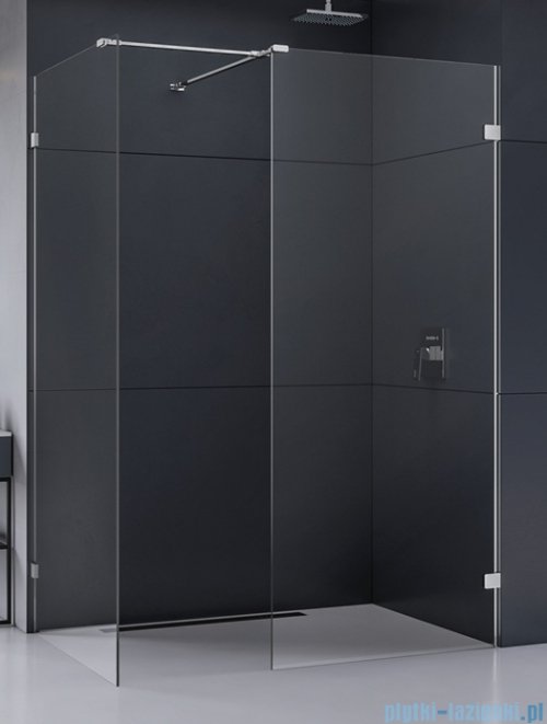 New Trendy Eventa kabina walk-in 120x80x200 cm przejrzyste EXK-4649 
