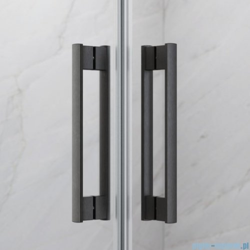 Radaway Idea 6 DWD Brushed GunMetal drzwi wnękowe 190cm szczotkowany grafit 387129-92-01