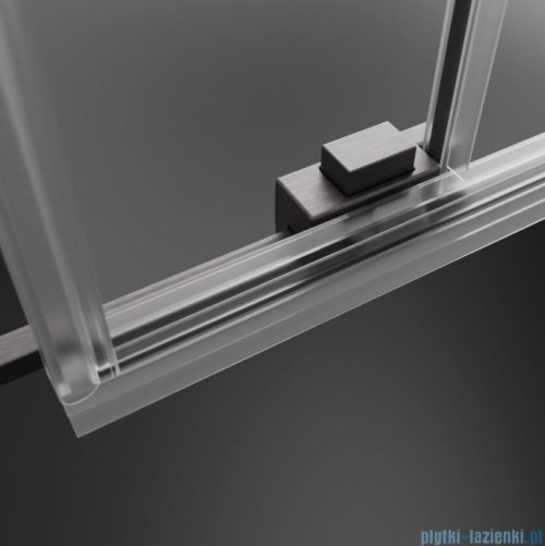 Radaway Idea DWJ Brushed Nickel drzwi wnękowe 160cm lewe szczotkowany nikiel 387020-91-01L