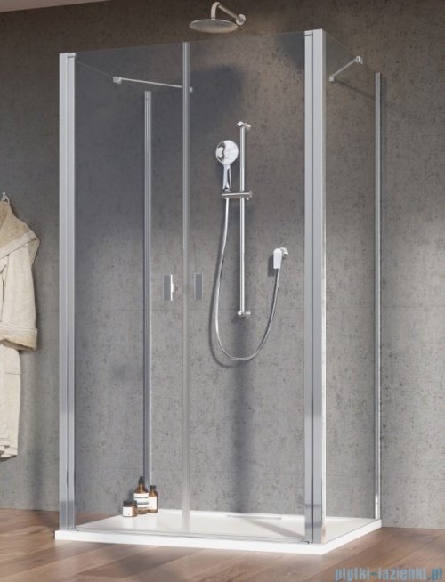 Radaway Nes DWD+2S kabina 80x80x80cm szkło przejrzyste