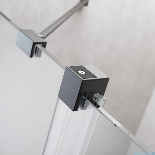 Radaway Furo Brushed GunMetal KDD kabina 80x100cm  szczotkowany grafit 10105080-92-01L/10105100-92-01R