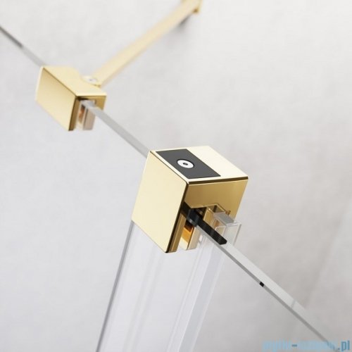 Radaway Furo Gold DWJ drzwi prysznicowe 130cm prawe szkło przejrzyste 10107672-09-01R/10110630-01-01